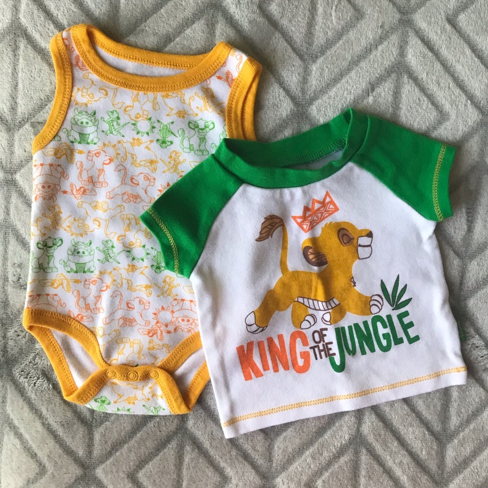 Disney Lion King Bodysuit & Shirt
